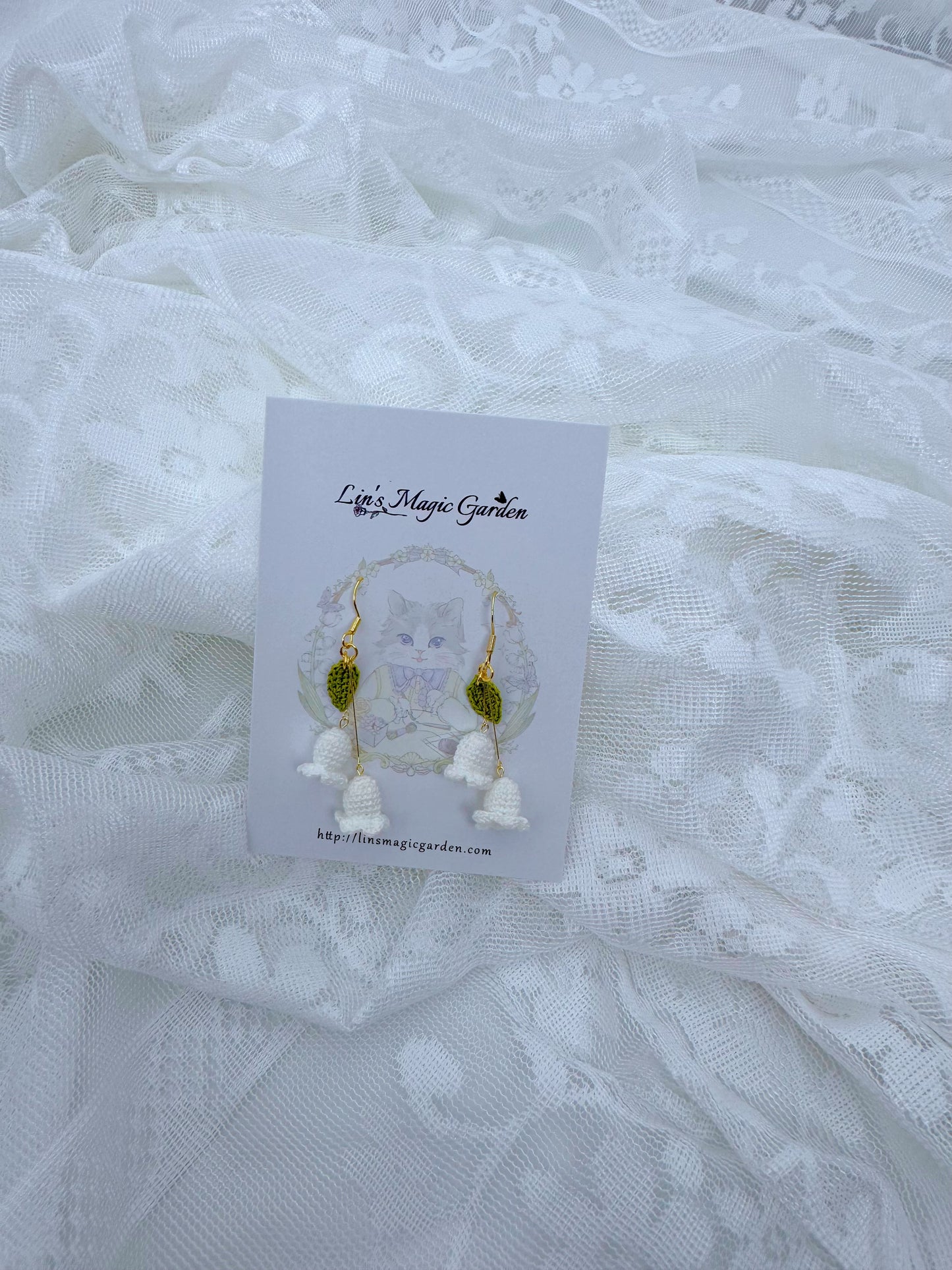 Lily of the Valley Earrings (Long)