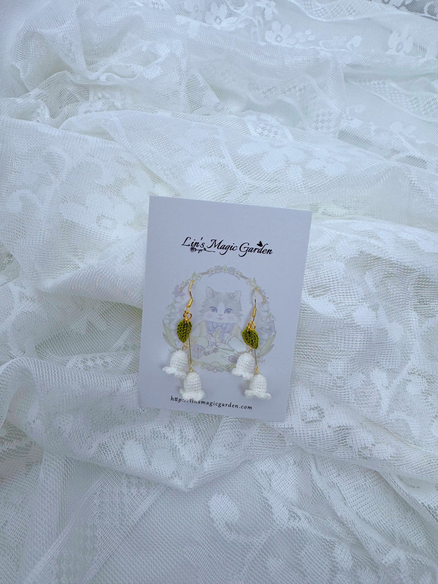 Lily of the Valley Earrings (Long)