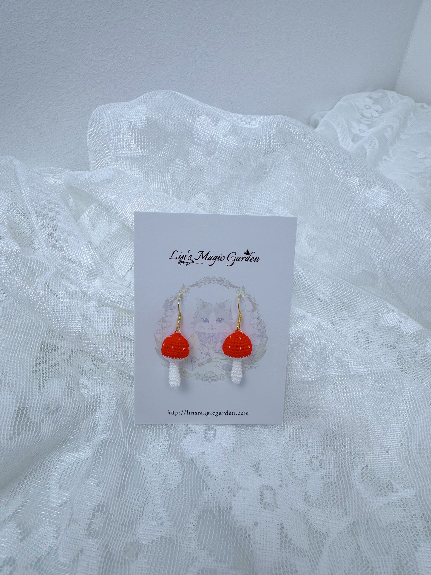 Mushroom Earrings