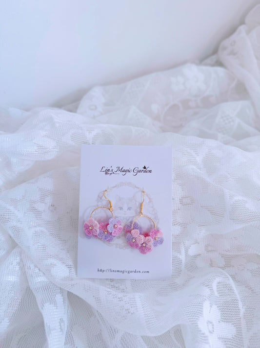 Floral Wreath Earrings