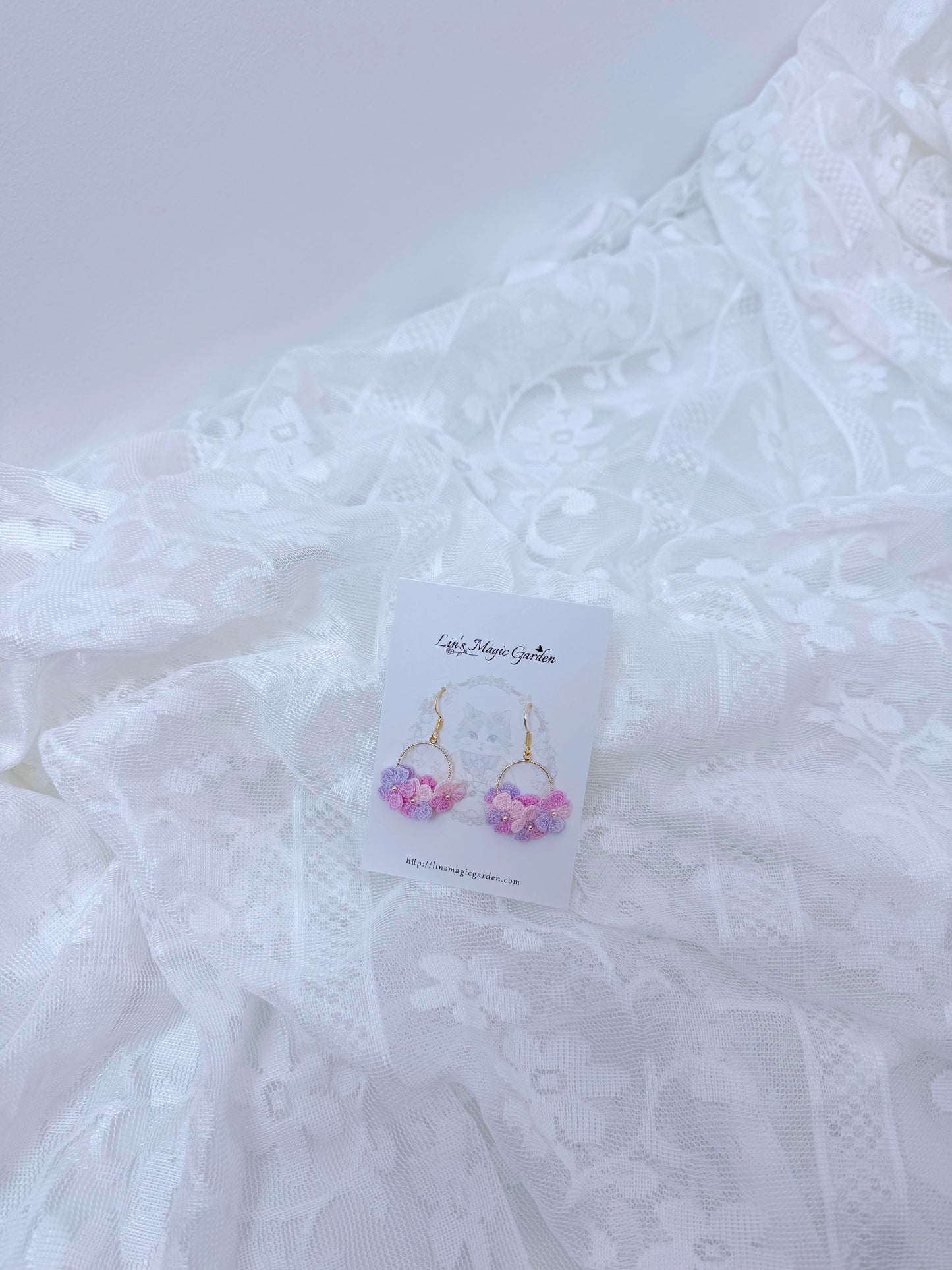 Floral Wreath Earrings