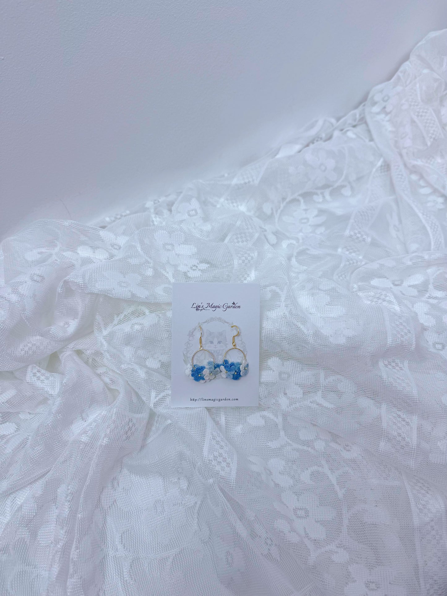Floral Wreath Earrings