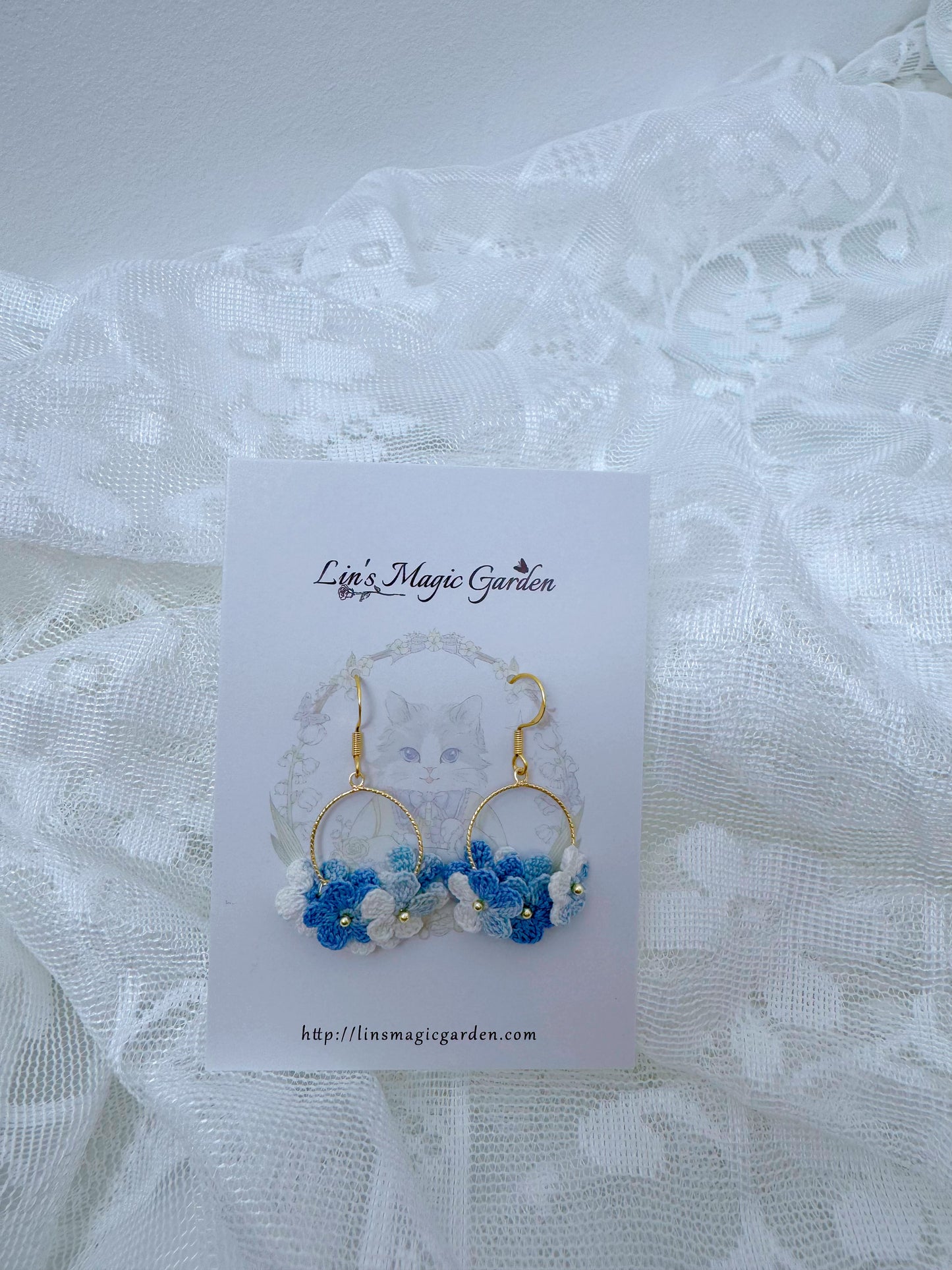 Floral Wreath Earrings