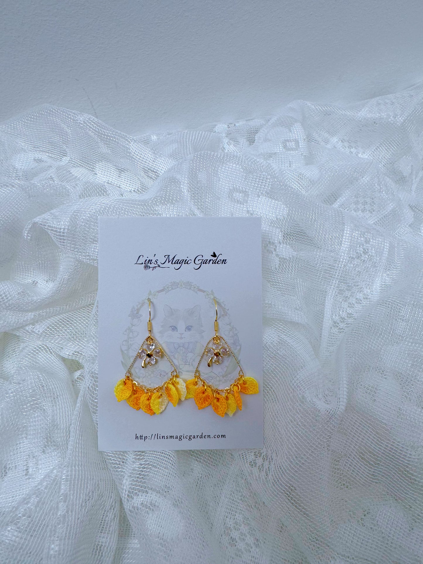 Golden Leave Earrings