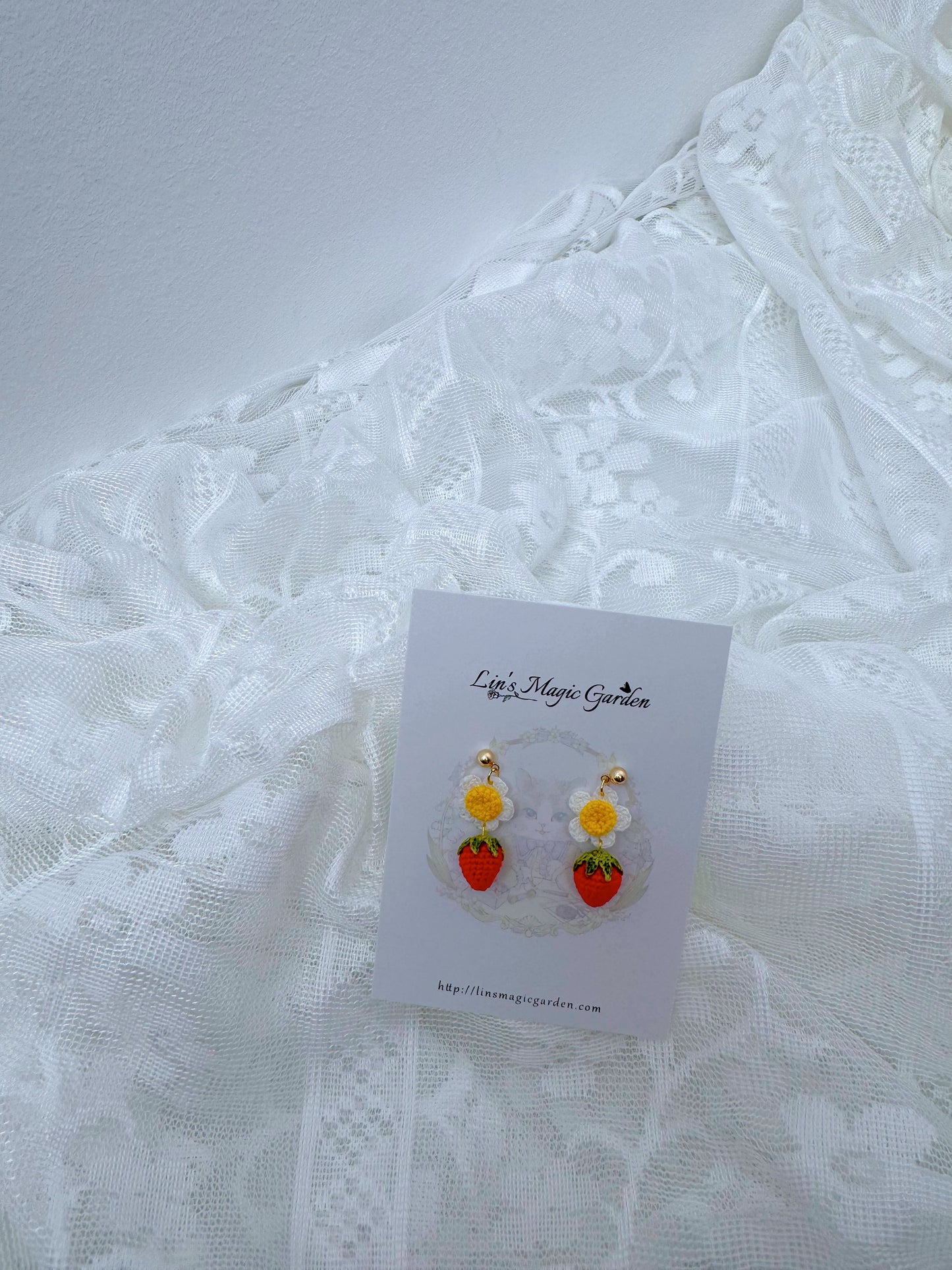 Strawberry Earrings