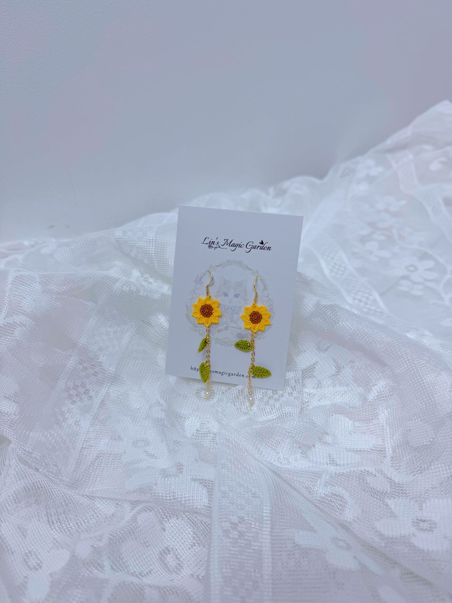 Sunflower Earrings