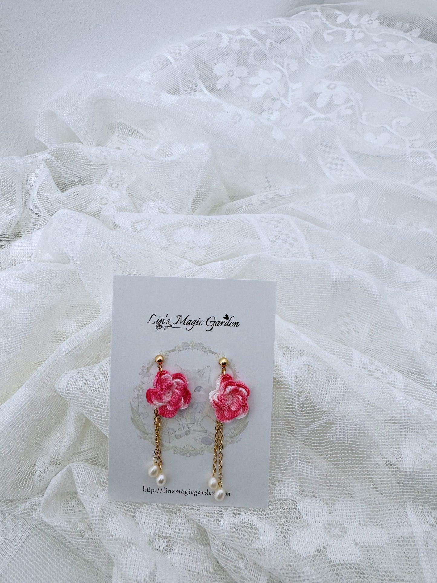 Peony Earrings