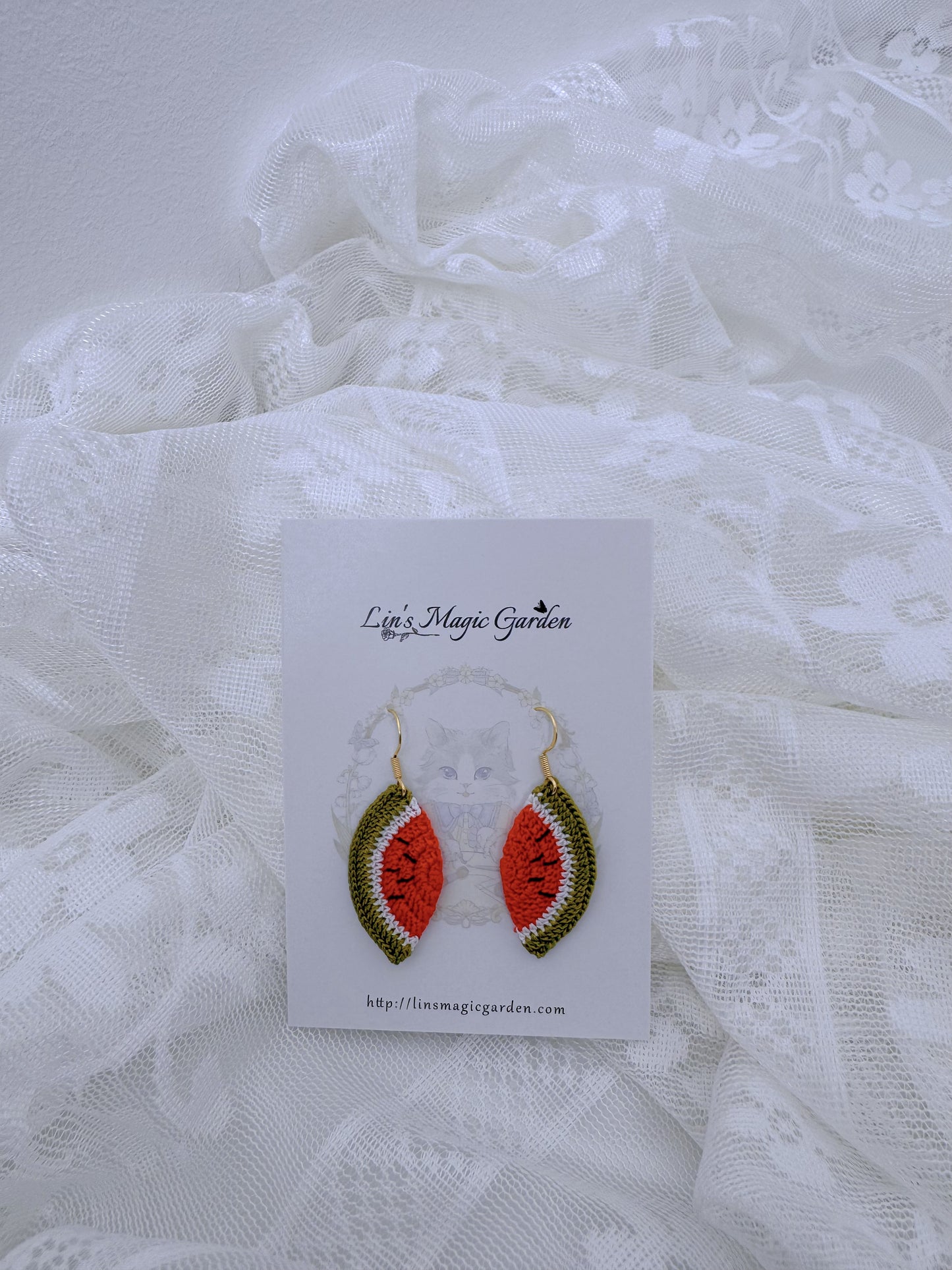 Watermelon Earrings
