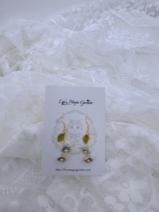Little Flower Earrings (Long)