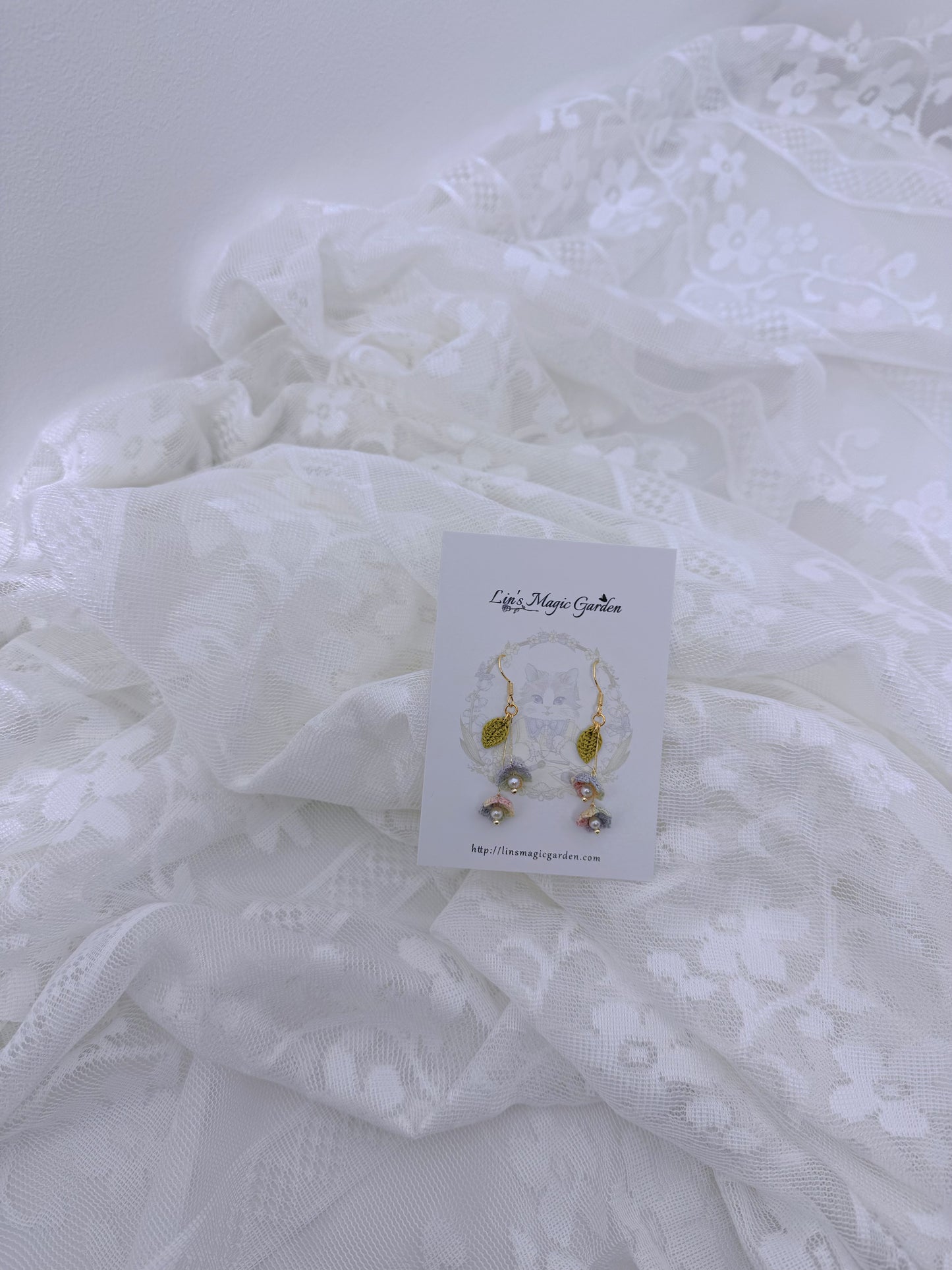 Little Flower Earrings (Long)