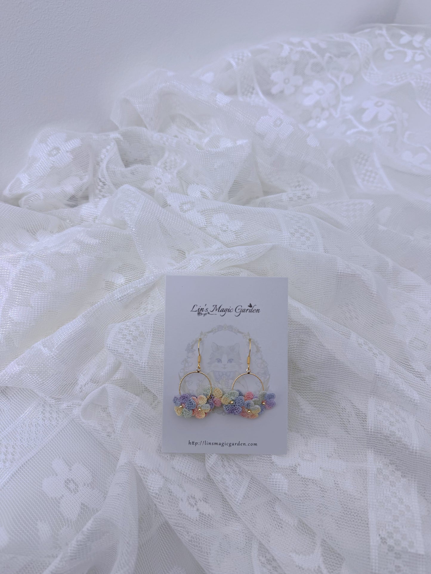 Floral Wreath Earrings