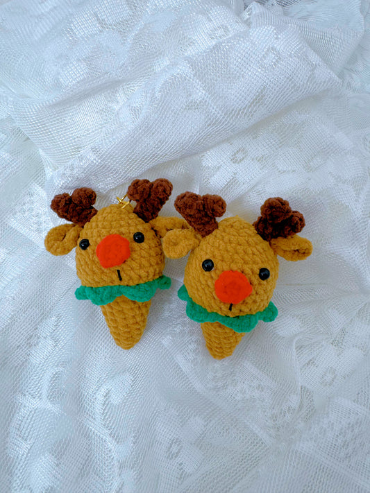 Christmas Reindeer Keychain
