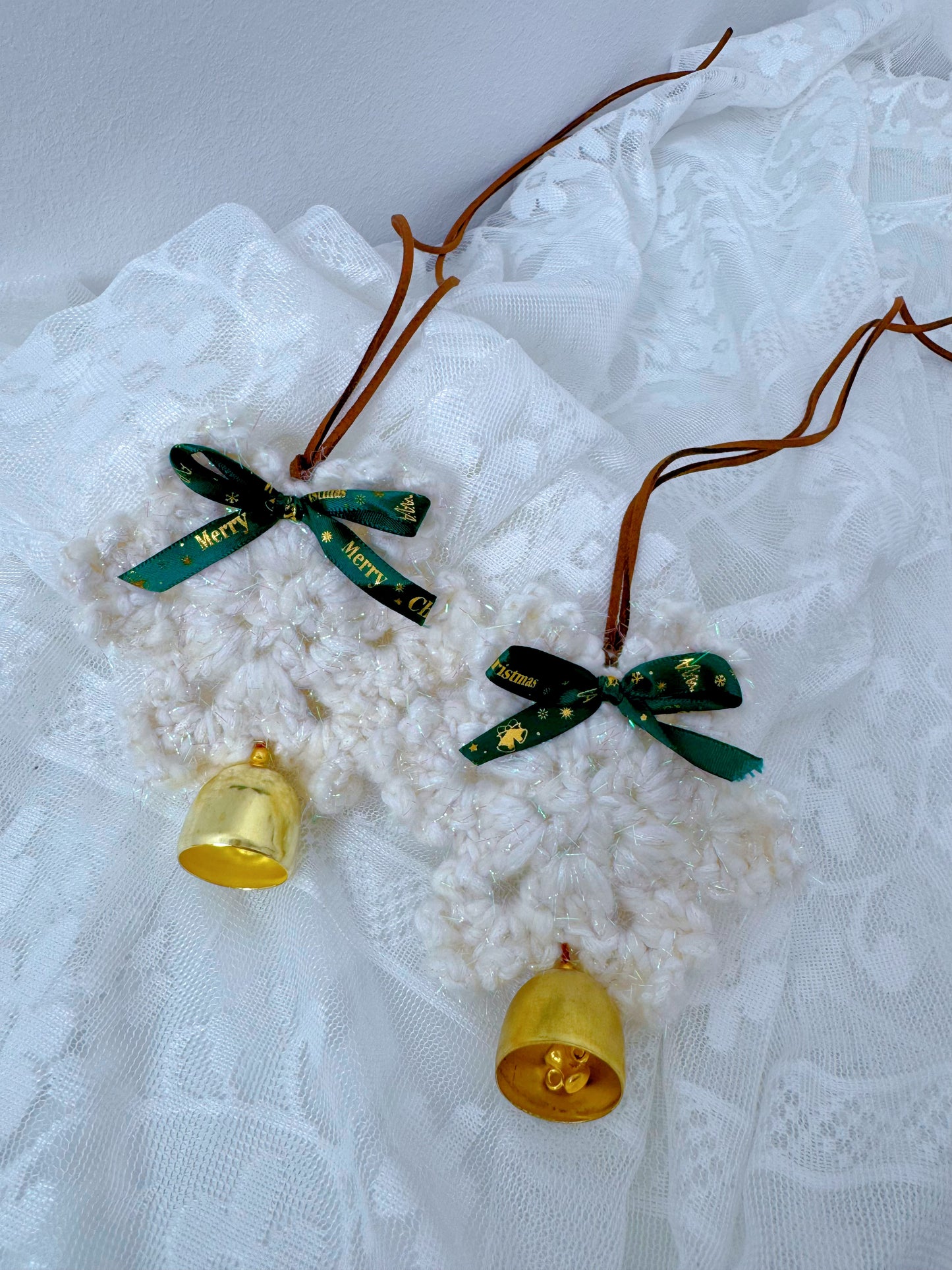 Snowflake Ornament (Brass Bell)