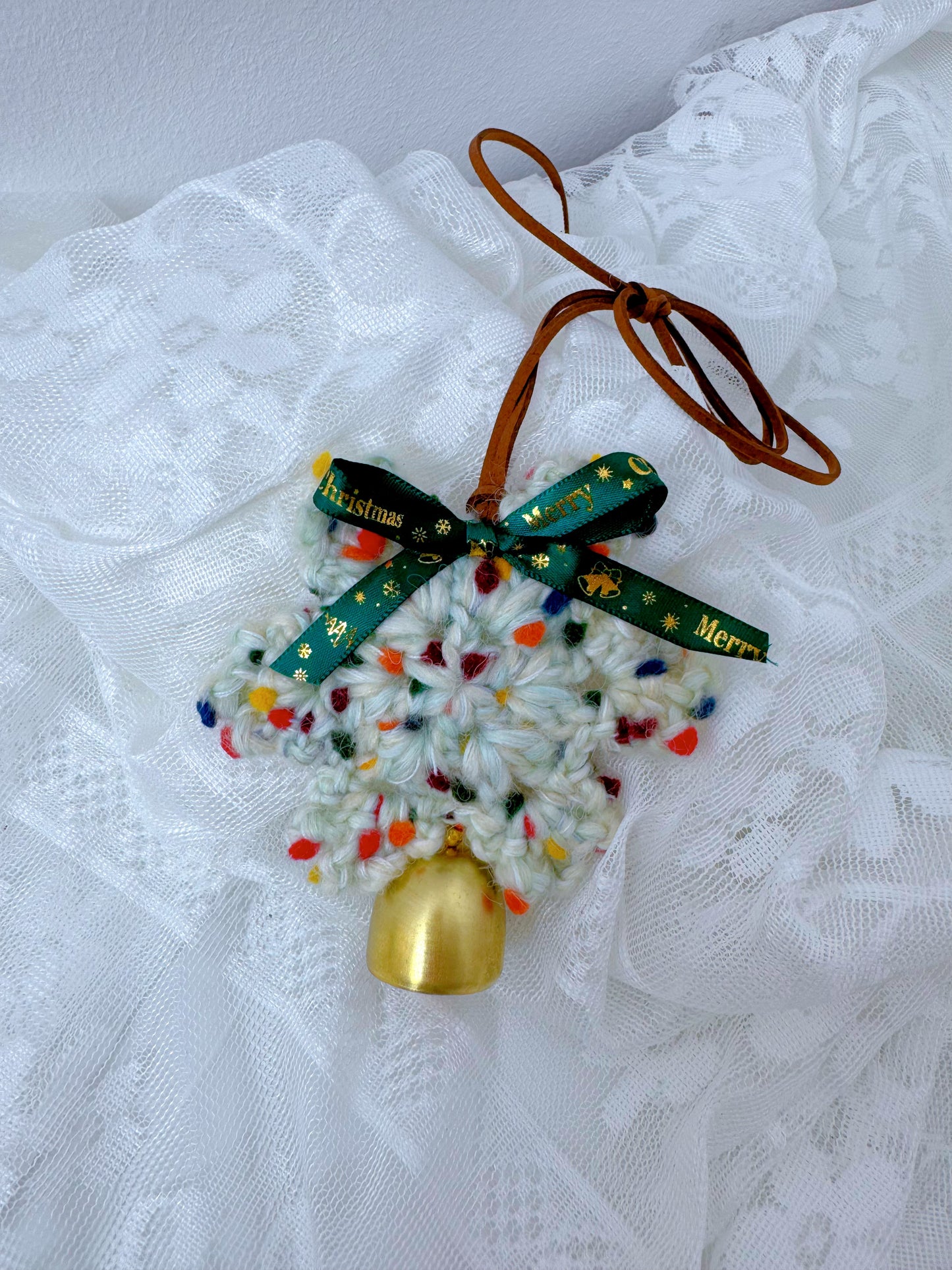 Snowflake Ornament (Brass Bell)