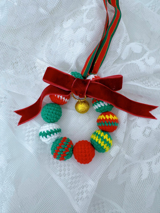 Christmas Mini Ball Wreath