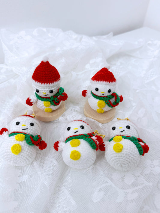 Snowman Keychain