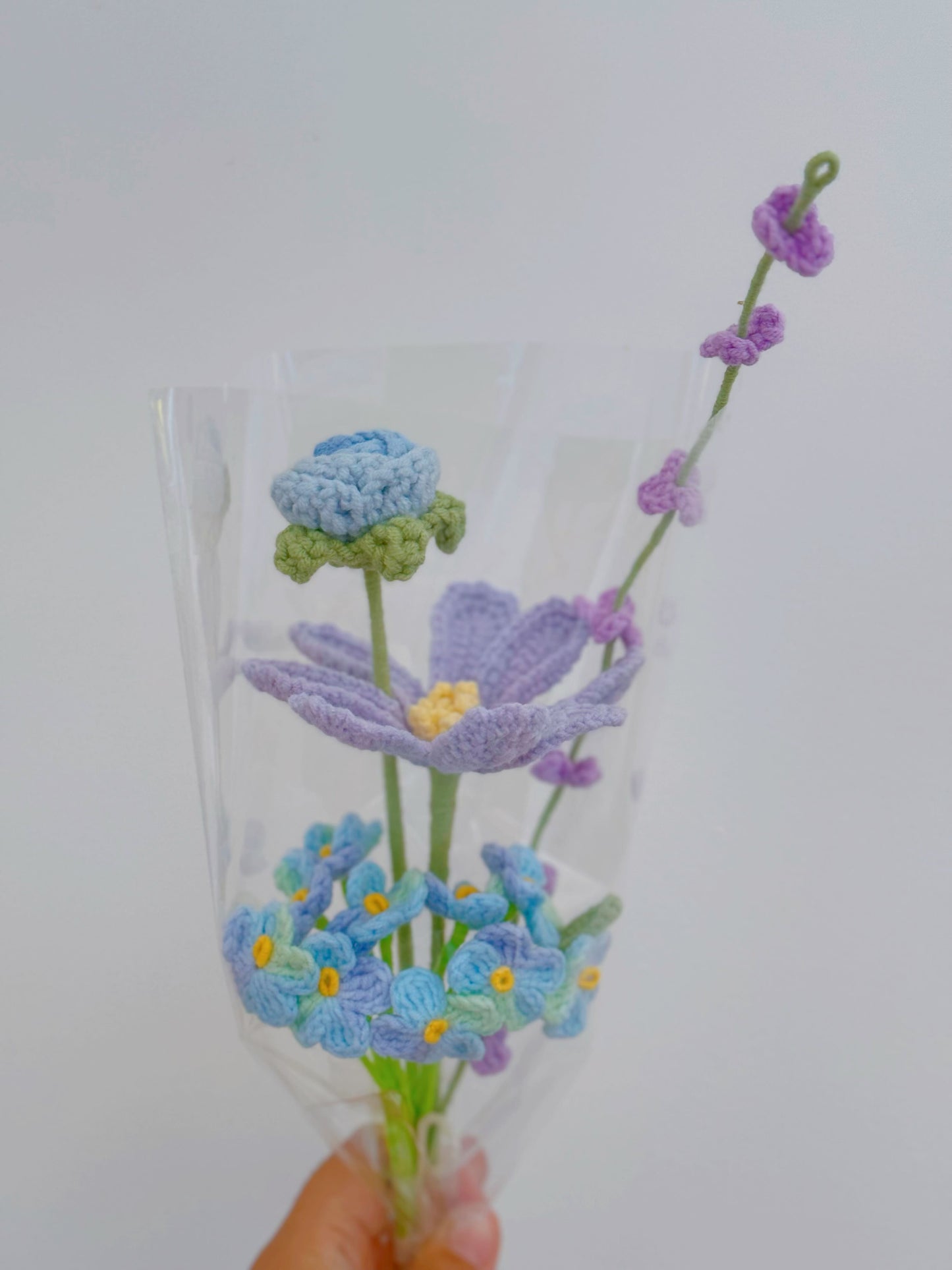 Bouquet "Purple and Blue" July 31st No.1