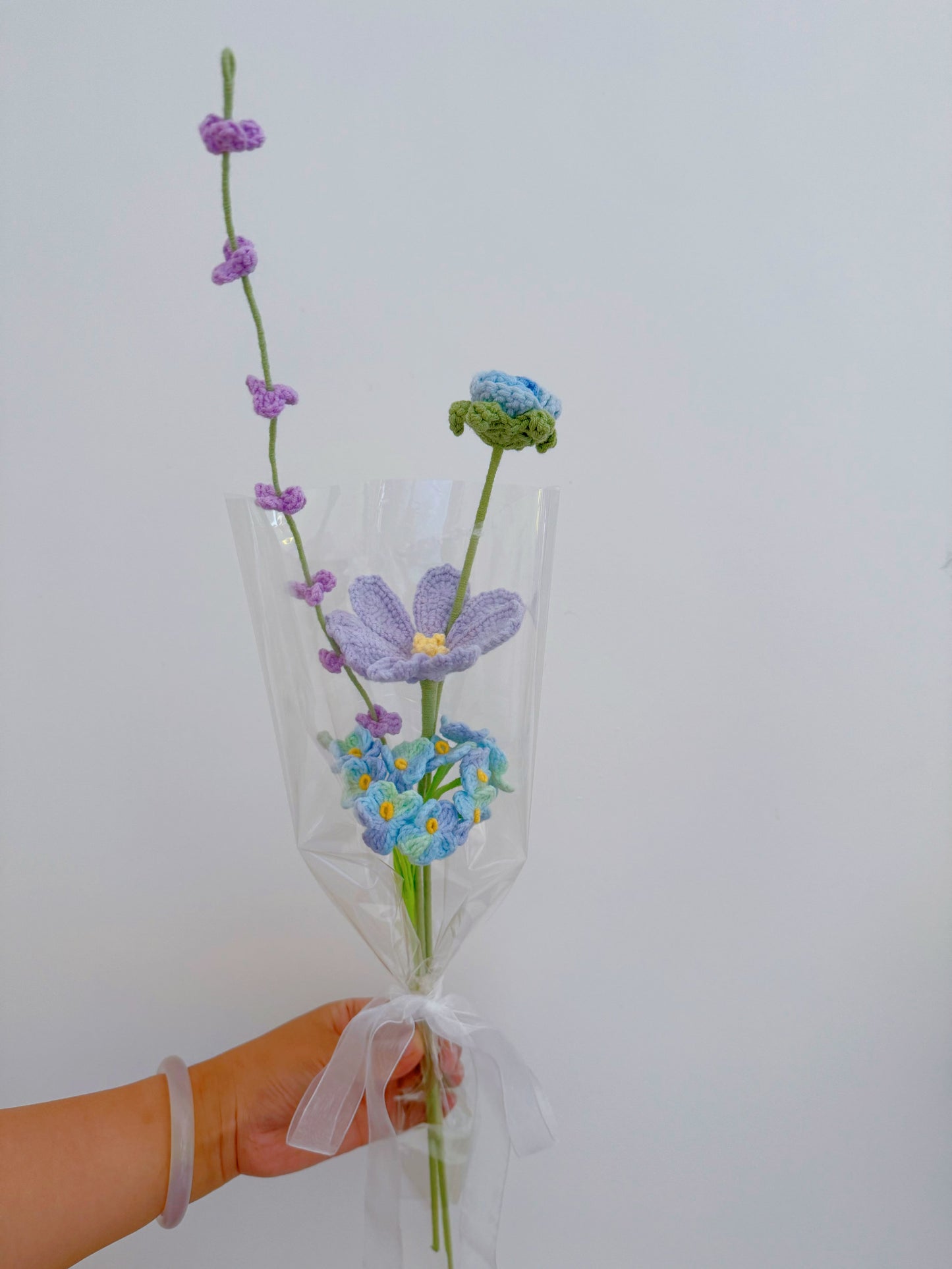 Bouquet "Purple and Blue" July 31st No.1
