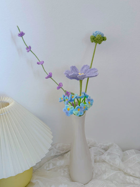 Bouquet "Purple and Blue" July 31st No.1